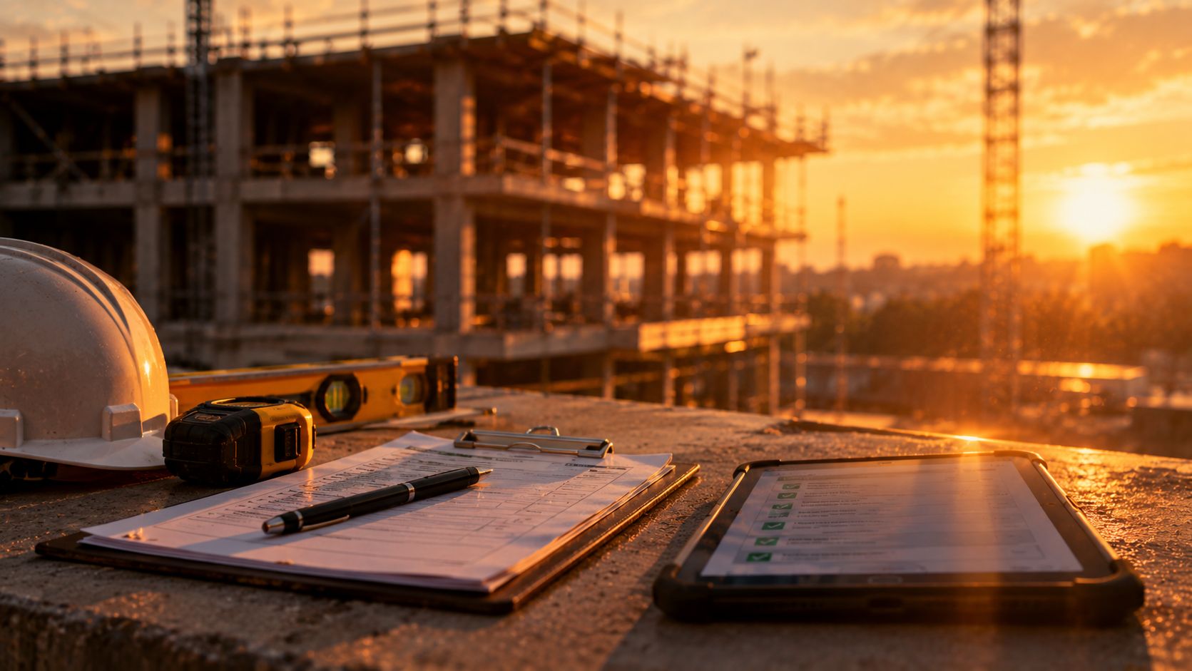 Quality control — inspection and sign-off
